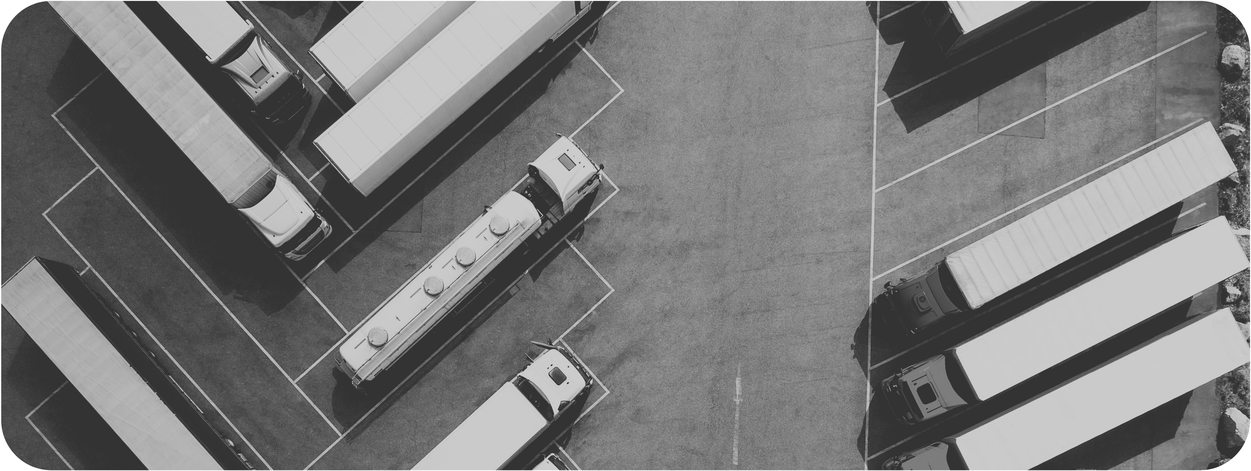 Black and White Trucks Image